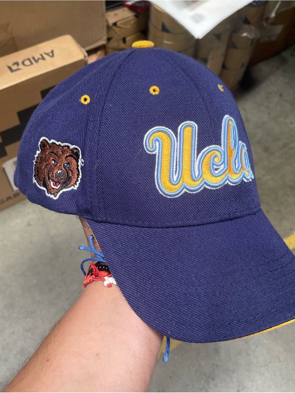 Vintage Colosseum Athletics UCLA Bruins Hat Cap Navy Blue